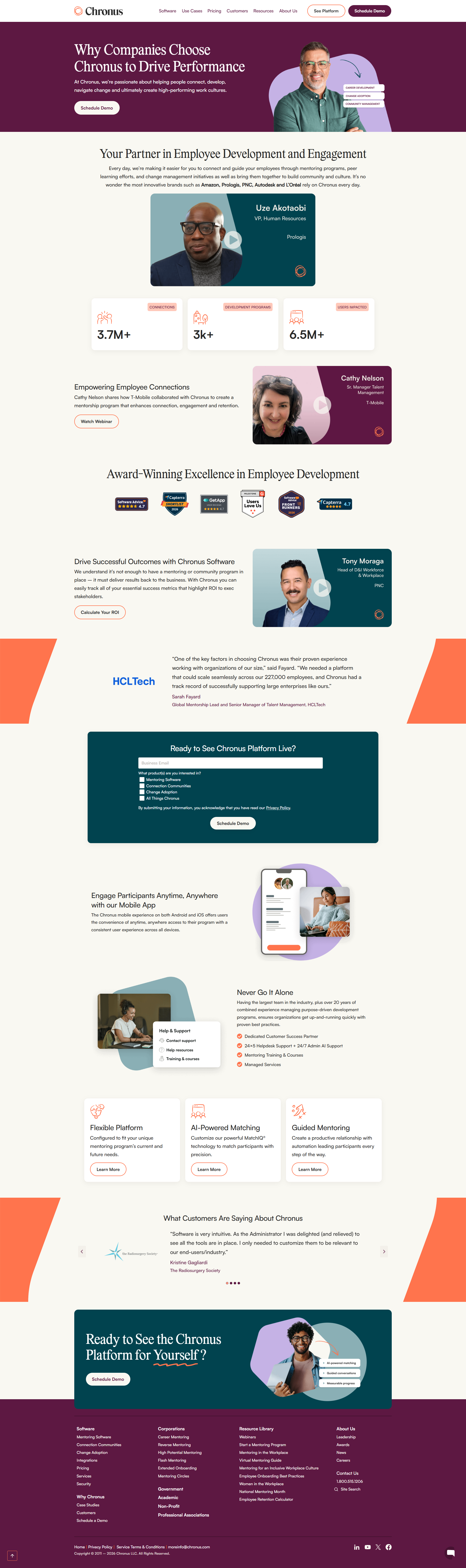 Why Chronus Sales Asset